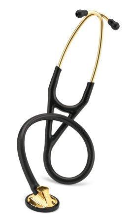 3M Cardiology Stethoscope 3M™ Littmann® Master Cardiology™ Black 1-Tube 27 Inch Tube Single Head Chestpiece