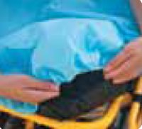 Tidi Products Stretcher Sheet Tidi® Ultiamte Fitted 30 W X 84 L Inch Light Blue Nonwoven Polypropylene Disposable