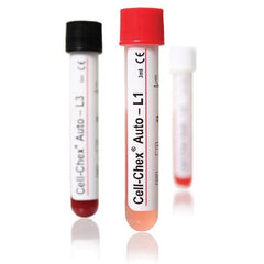 Streck Laboratories Hematology Control Cell-Chex® Auto Body Fluid Cell Count Level 2, 3 2 X 3 mL