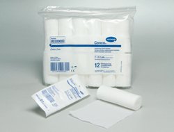 Hartmann Conforming Bandage Conco® Woven Gauze 1-Ply 2 Inch X 4-1/10 Yard Roll Shape NonSterile