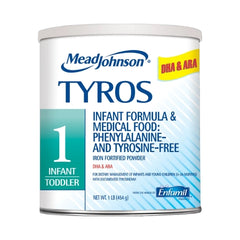 Mead Johnson Pediatric Oral Supplement Tyros™ 1 Vanilla Flavor 16 oz. Can Powder