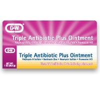 G & W Laboratories First Aid Antibiotic G & W® Ointment 30 Gram Tube