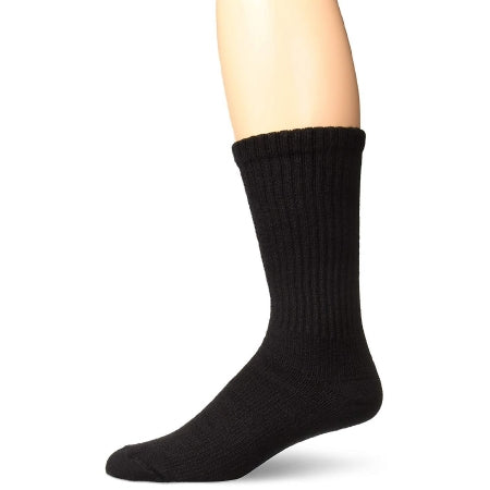 BSN Medical Diabetic Compression Socks JOBST® Sensifoot™ Crew Small Black Closed Toe