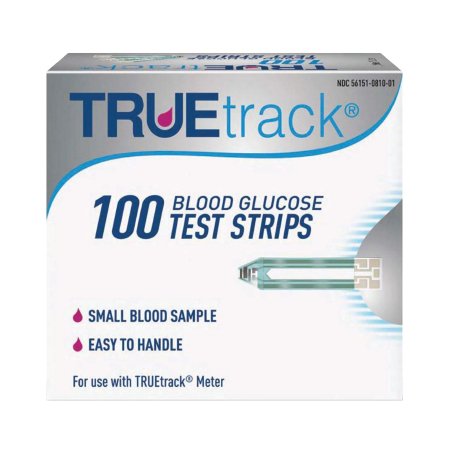 Nipro Diagnostics Blood Glucose Test Strips TRUEtrack® 100 Strips per Box TRUEtrack® Self Monitoring Blood Glucose Meter