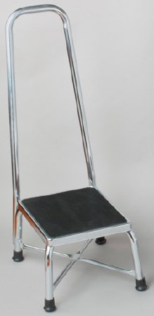 Dukal Step Stool with Handrail Tech-Med® Bariatric 1-Step Steel - M-779948-4590 - Each