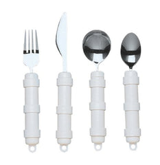 Fabrication Enterprises Knife Built-up Handle White Stainless Steel