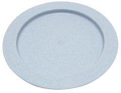 Fabrication Enterprises Plate Inner Lip™ Blue Reusable Plastic 9 Inch Diameter