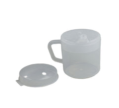 Fabrication Enterprises Drinking Mug PSC 8 oz. Translucent Plastic Reusable