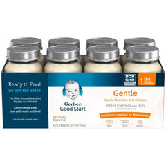 Nestle Healthcare Nutrition Infant Formula Gerber® Good Start® Gentle NON-GMO 3 oz. Bottle Ready to Use