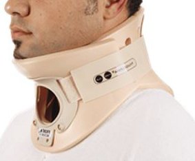 Ossur Rigid Cervical Collar Ossur® Philadelphia® Preformed Adult Large Two-Piece / Trachea Opening 4-1/4 Inch Height 16 to 19 Inch Neck Circumference