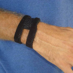 Patterson Medical Supply Wrist Support WristWidget® Low Profile / Wraparound Cotton / Nylon Left or Right Hand Black One Size Fits Most