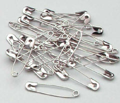 Dukal Safety Pin Number 1 Nickel Plated Steel