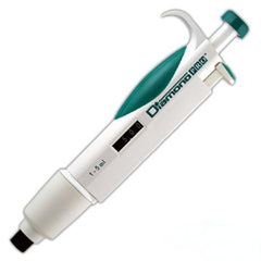 Globe Scientific Diamond® PRO™ Adjustable Volume Pipettor 1,000 to 5,000 μL