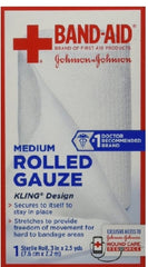 Johnson & Johnson Consumer Conforming Bandage Band-Aid® Polyester / Rayon 3 Inch X 2-1/2 Yard Roll Shape Sterile
