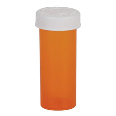Apothecary Products VIAL, AMBER 8DR CRC W/CAPS (385/CS)