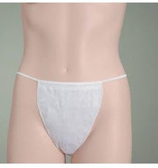 Graham Medical Products Bikini Panty One-Dees® White One Size Fits Most Disposable