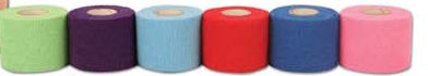 Andover Coated Products Cohesive Bandage CoFlex®·LF2 6 Inch X 5 Yard 20 lbs. Tensile Strength Self-adherent Closure Neon Pink / Blue / Purple / Light Blue / Neon Green / Red NonSterile