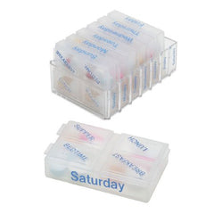 Apothecary Products Pill Organizer Weekly Pill Chest™ 7 Day 4 Dose