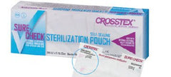 SPS Medical Supply Sterilization Pouch Sure-Check® Ethylene Oxide (EO) Gas / Steam 5-1/4 X 10 Inch Transparent Self Seal Film