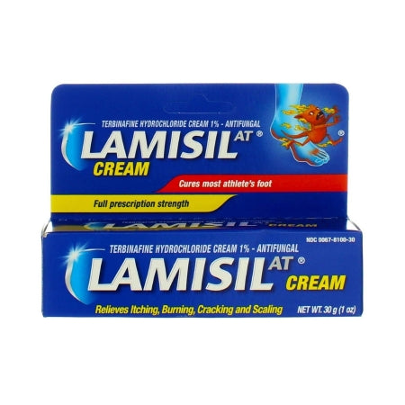 Novartis Antifungal Lamisil AT® 1% Strength Cream 30 Gram Tube
