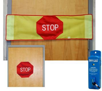 Skil-Care Magnetic Sign Instructional Sign Skil-Care® Stop - M-784154-3555 - Each