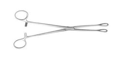 V. Mueller Sponge Forceps V. Mueller® Foerster 9-1/2 Inch Length Straight, Serrated - M-784306-1899 - Each