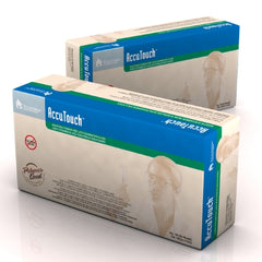 Dynarex Exam Glove AccuTouch™ Small NonSterile Latex Standard Cuff Length Bisque Ivory Not Chemo Approved - M-784746-2657 - Case of 1000