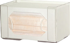 Bowman Manufacturing PPE Dispenser BOWMAN® Wall Mount 1-Box Capacity Clear 7-11/16 W X 4-3/8 H X 4-1/8 D Inch PETG Plastic - M-784801-4661 - Each