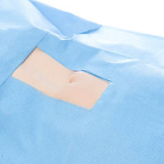 O&M Halyard Inc Surgical Drape Univesal U-Drape 76 W X 120 L Inch NonSterile