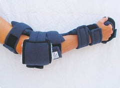 Patterson Medical Supply Hand / Elbow Splint Comfy™ Adult 11 to 15 Inch Circumference Navy Blue