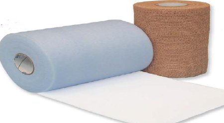 Andover Coated Products 2 Layer Compression Bandage System CoFlex® TLC with Indicators 4 Inch X 3-2/5 Yard / 4 Inch X 5-1/10 Yard 35 to 40 mmHg Self-adherent / Pull On Closure Tan NonSterile