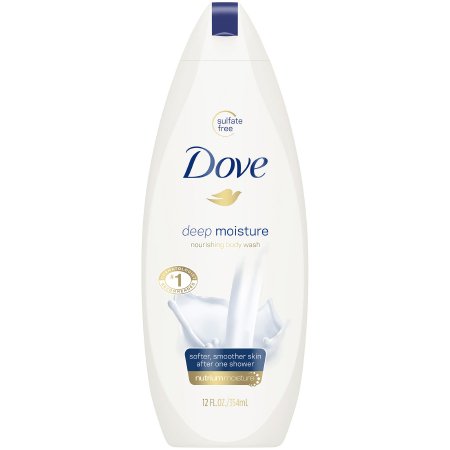Unilever Body Wash Dove® Deep Moisture Liquid 12 oz. Bottle Scented