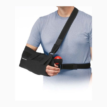 DJO Shoulder Sling Aircast® One Size Fits Most Mesh Fabric Left or Right Arm