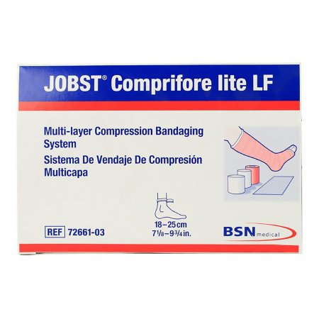 BSN Medical 3 Layer Compression Bandage System JOBST® Comprifore® lite LF 40 mmHg No Closure Tan / White NonSterile