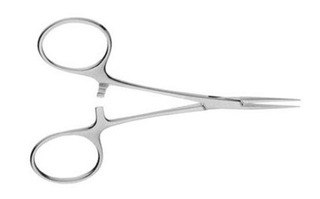 V. Mueller Hemostatic Forceps V. Mueller® Hartmann-Mosquito 4 Inch Length Straight Delicate Jaws - M-785866-1929 - Each