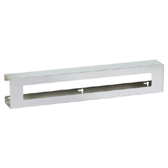 Clinton Industries Glove Box Holder Slimline Horizontal or Vertical Mounted 3-Box Capacity Silver 4 X 5-1/2 X 30 Inch Steel