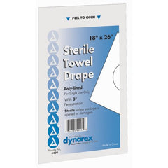 Dynarex Surgical Drape Dynarex® Towel Drape 18 W X 26 L Inch Sterile