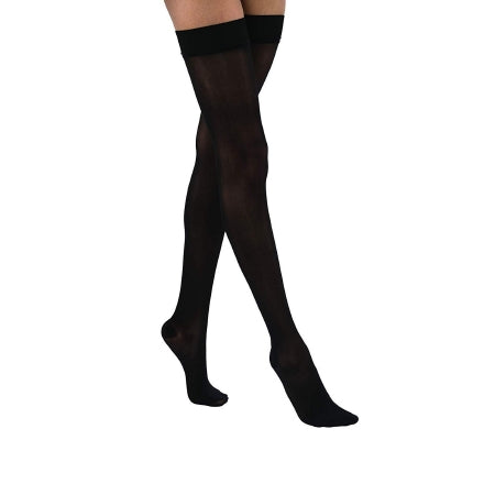 BSN Medical Compression Pantyhose JOBST® UltraSheer Thigh High X-Large Black Closed Toe