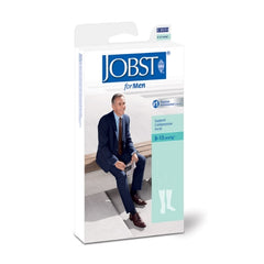 BSN Medical Compression Socks JOBST® for Men Knee High Medium White Closed Toe