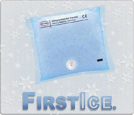 Professional Products Cold Pack Ezy Wrap® FirstIce® General Purpose Small 6 X 7 Inch Plastic / Gel-Like Reusable