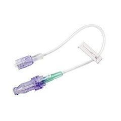 B. Braun Extension Set Caresite® 8 Inch Tubing 1 Port 0.5 mL Priming Volume DEHP-Free - M-787545-4521 - Case of 100