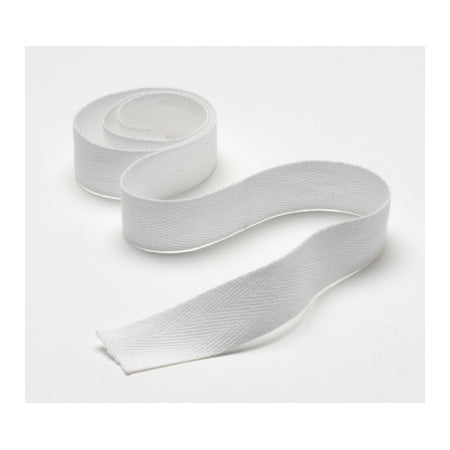 Valley Products Twill Tape Cotton 1/2 Inch X 36 Yard White NonSterile