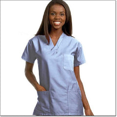Graham Medical Products Scrub Shirt X-Large Maroon Without Pockets Short Sleeve Unisex - M-1163708-1914 - Case of 30