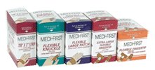 Medique Products Adhesive Strip Medi-First® 1 X 2 Inch Fabric Fingertip Tan Sterile