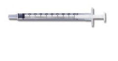 Becton Dickinson Insulin Syringe BD™ 1 mL Blister Pack Luer Slip Tip Without Safety - M-787861-3420 - Case of 1600