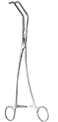 Vascular Clamp Miltex® DeBakey-Satinsky 9-3/4 Inch Length German Stainless Steel