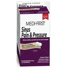 Medique Products Sinus Relief Medi-First® 10 mg Strength Tablet 100 per Box