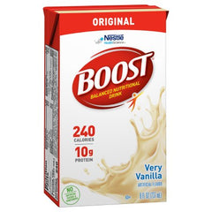 Nestle Healthcare Nutrition Oral Supplement Boost® Very Vanilla Flavor Ready to Use 8 oz. Carton