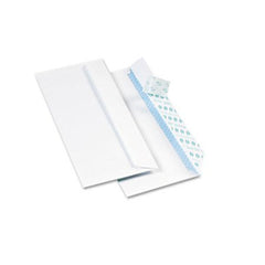 Quality Park™ Redi-Strip Security Tinted Envelope, #10, Commercial Flap, Redi-Strip Closure, 4.13 x 9.5, White, 500/Box