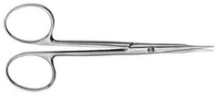 V. Mueller Tenotomy Scissors V. Mueller® Stevens 4 Inch Length Surgical Grade Stainless Steel NonSterile Finger Ring Handle Straight Blunt Tip / Blunt Tip - M-788364-4015 - Each